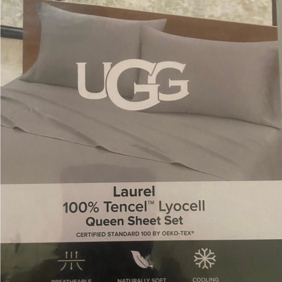 UGG Bedding Ugg Laurel 0 Tencel Lyocell Queen Sheet Set Cooling